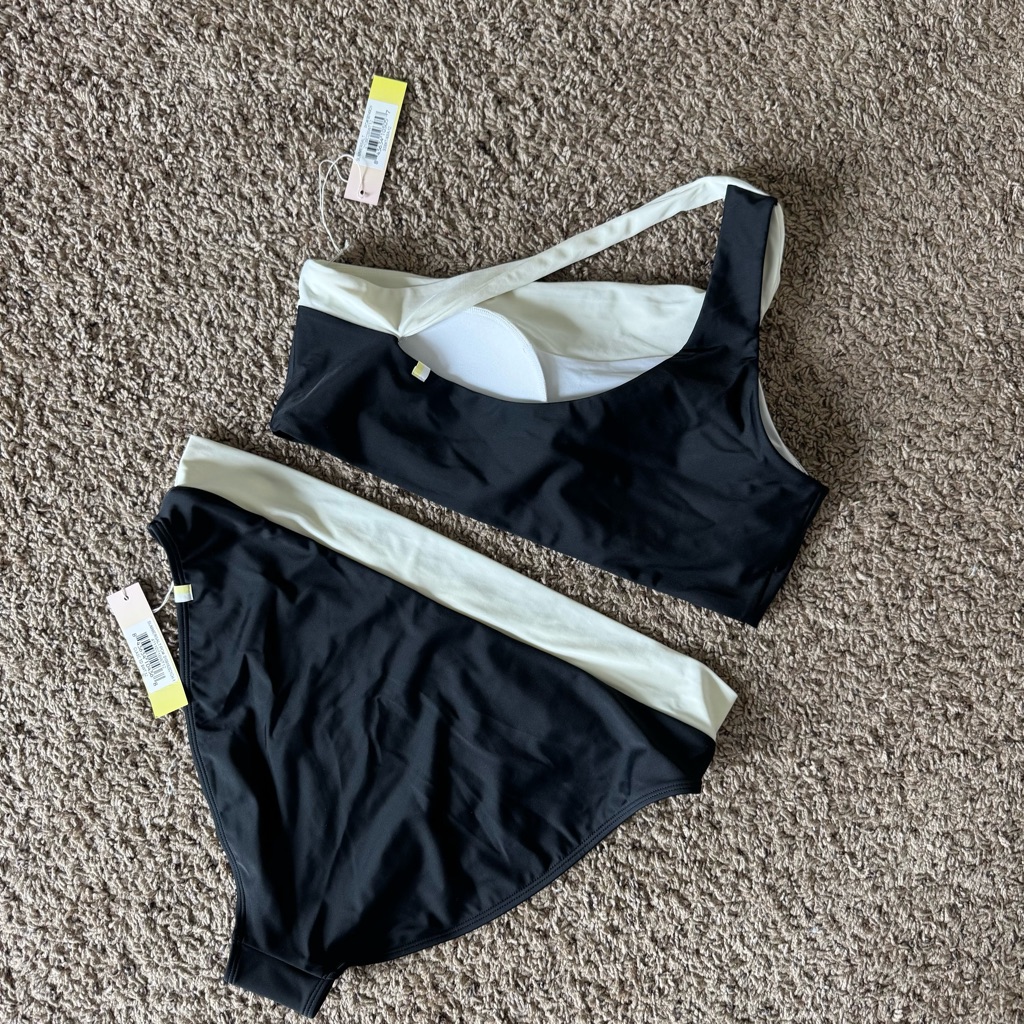Nwt Summersalt Bikini Set - Sidestroke Bikini Top & Classic Turn-Down Bottom 12 — image 8 of 8